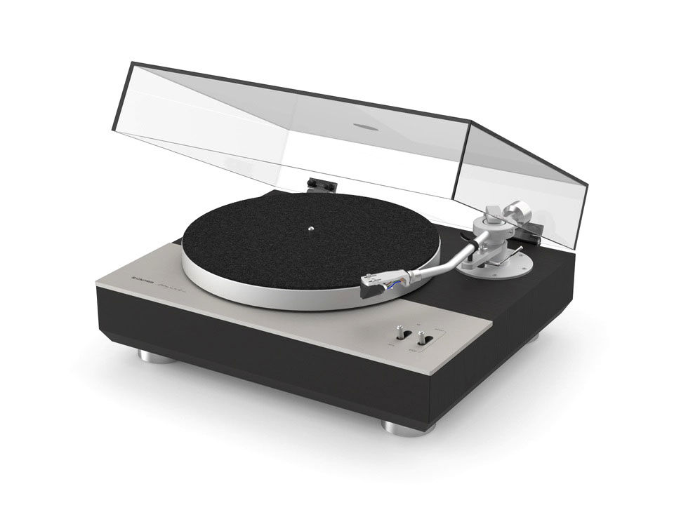 UNITRA GSH-801 Edmund srebrny/czarny jesion gramofon