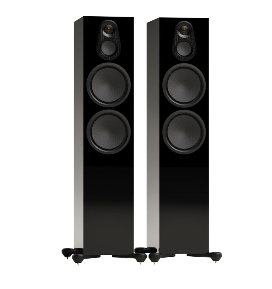 Monitor Audio Silver 500 8G Black Gloss kolumna głośnikowa