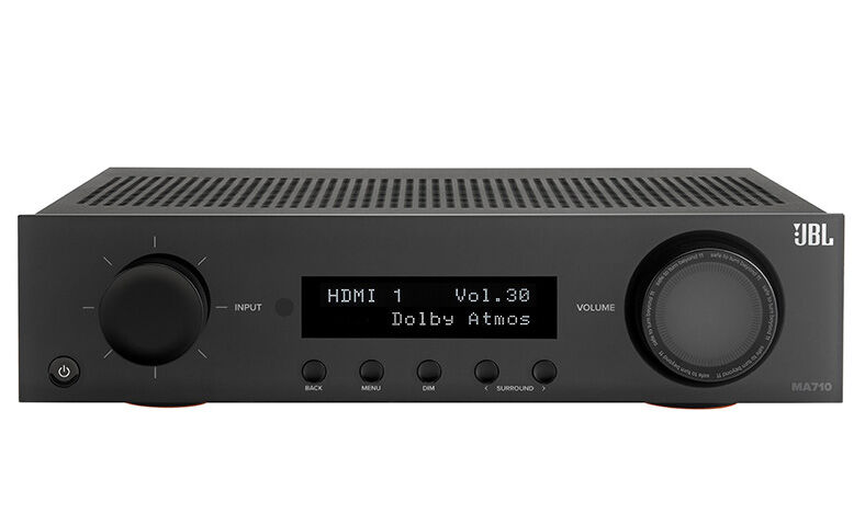 JBL MA710 czarny amplituner kina