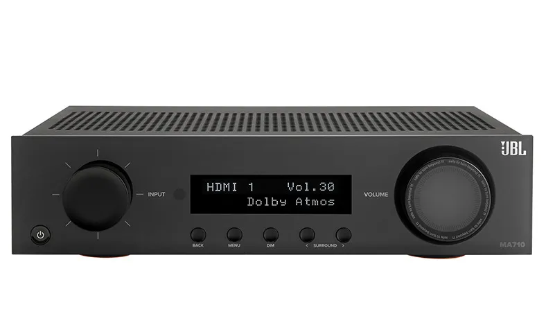 JBL MA710 czarny amplituner kina