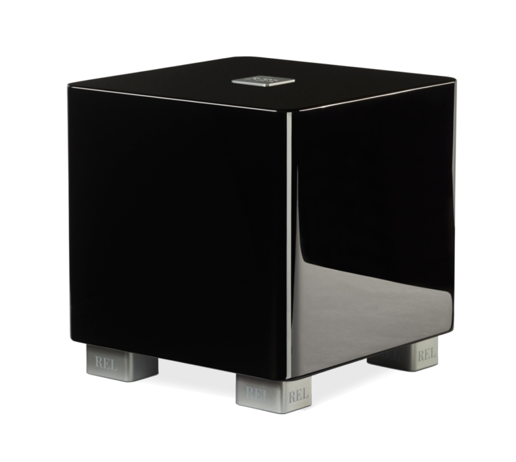 REL T5x czarny subwoofer