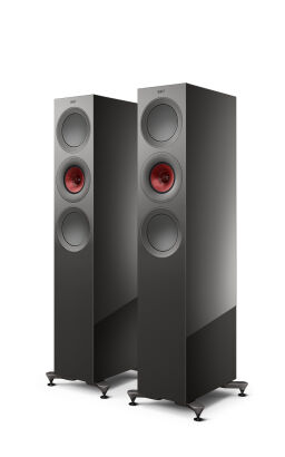 KEF R7 Meta titanium gloss special edition kolumna podłogowa