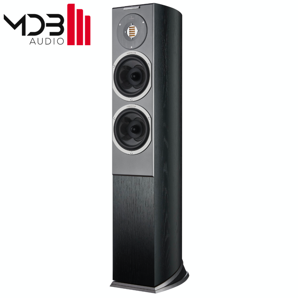 Audiovector R3 Arrete czarny kolumna podłogowa
