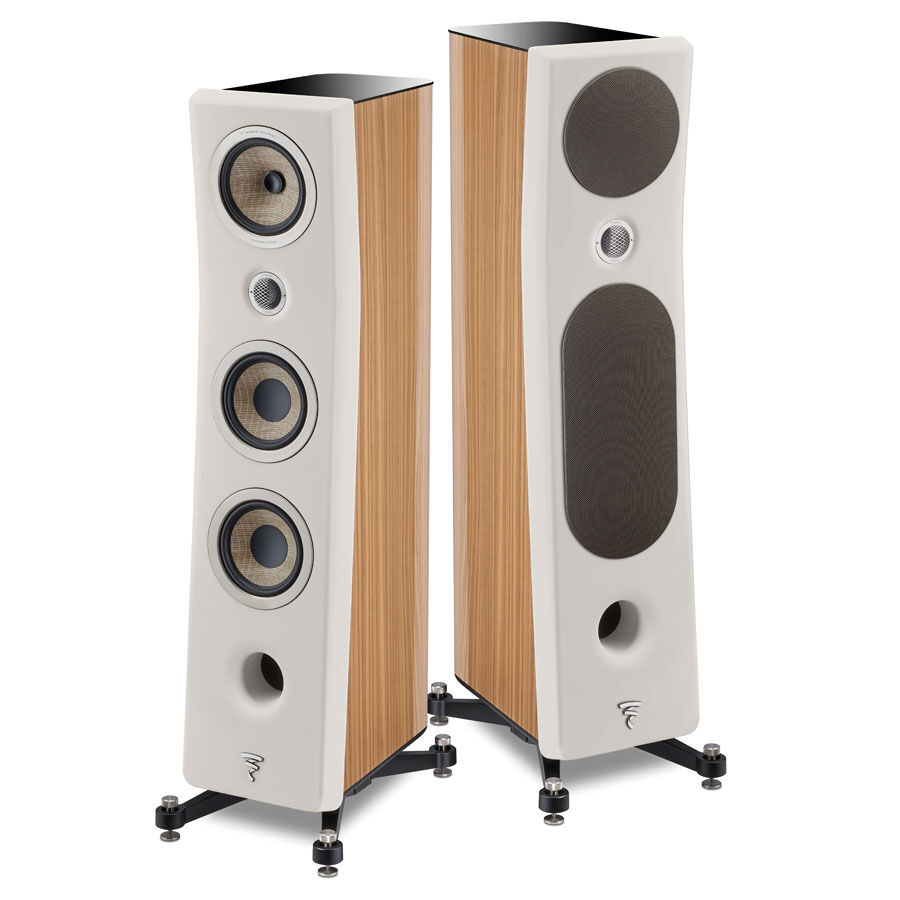 Focal Kanta N°2 walnut HG ivory mat kolumna podłogowa