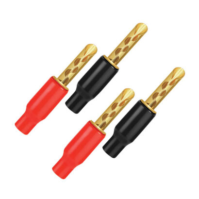 Wireworld Crimpable Gold Banana komplet wtyków zaciskanych