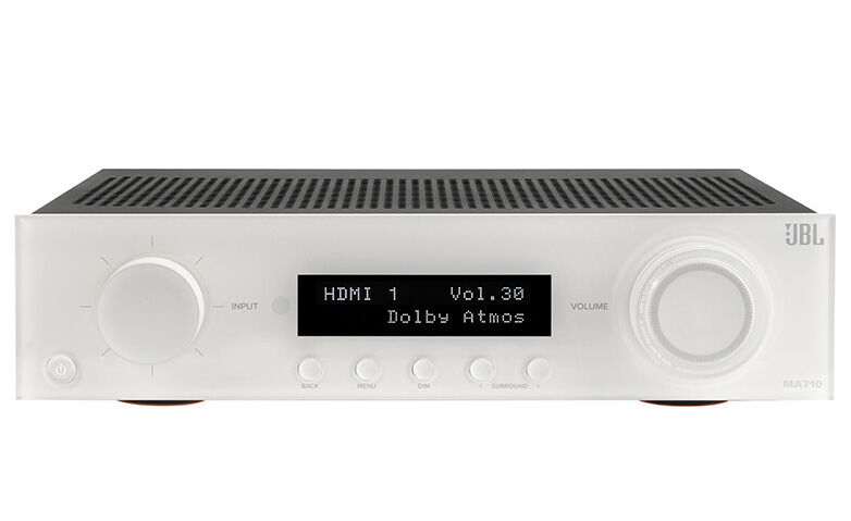 JBL MA710 biały amplituner kina