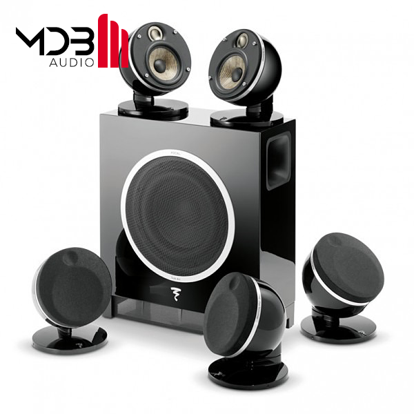 Focal Dome Flax 5.1 diamond black zestaw głośników