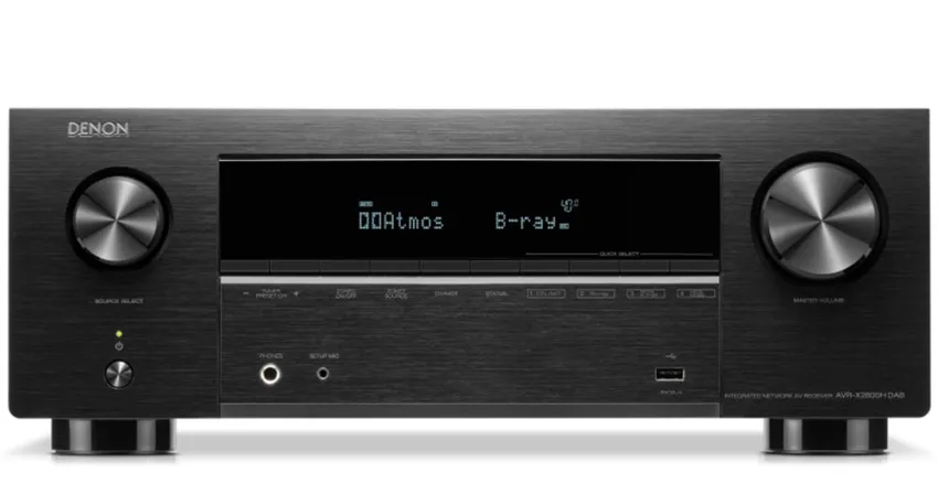 Denon AVR-X2800H czarny amplituner kina