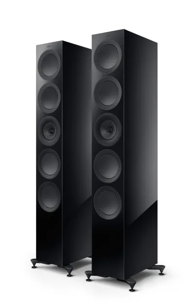 KEF R11 Meta black gloss kolumna głośnikowa