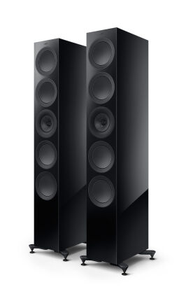KEF R11 Meta black gloss kolumna podłogowa