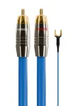Melodika SBPH12 Sky Blue kabel phono 1.25 m - 2