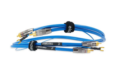 Melodika SBPH12 Sky Blue kabel phono 1.25 m