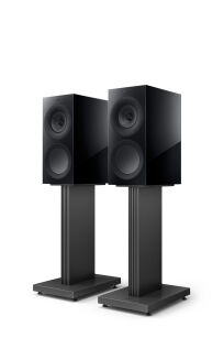 KEF R3 Meta black gloss kolumna podstawkowa - 2