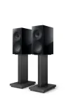 KEF R3 Meta black gloss podstawkowa kolumna - 2