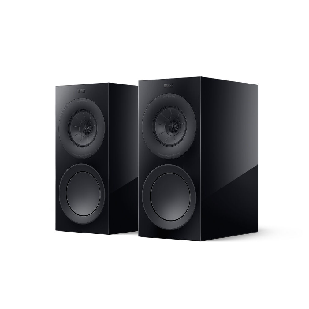 KEF R3 Meta black gloss kolumna podstawkowa