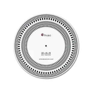 Pro-Ject STROBE IT szablon testowy