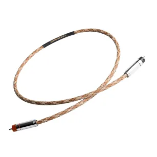 HiDiamond Digital RCA Top Bronze kabel coaxial 1 m