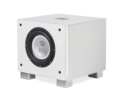REL T7x biały subwoofer