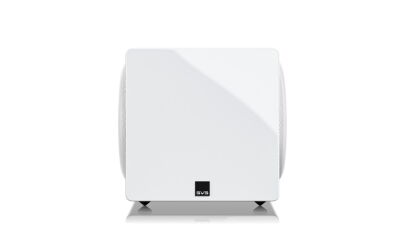 SVS 3000 MICRO R gloss white subwoofer
