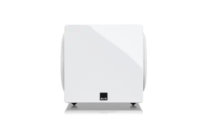 SVS 3000 MICRO R gloss white subwoofer