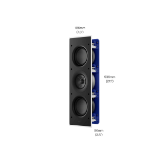 KEF Ci3120QLM-THX głośnik instalacyjny ścienny - 2
