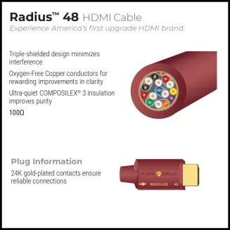 Wireworld Radius 48 kabel HDMI 3m - 2
