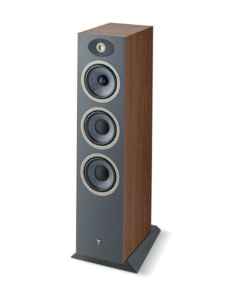 Focal Theva 3 dark wood kolumna podłogowa