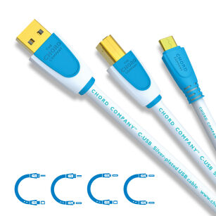 Chord C-USB kabel USB typu A-B 0.75 m