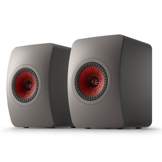 KEF LS50 Meta titanium gray