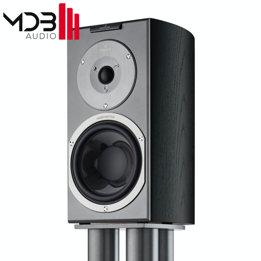 Audiovector R1 Signature czarny kolumna podstawkowa