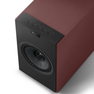 KEF Coda W Vintage Burgundy aktywne kolumny - 2