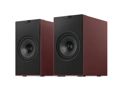 KEF Coda W Vintage Burgundy aktywne kolumny