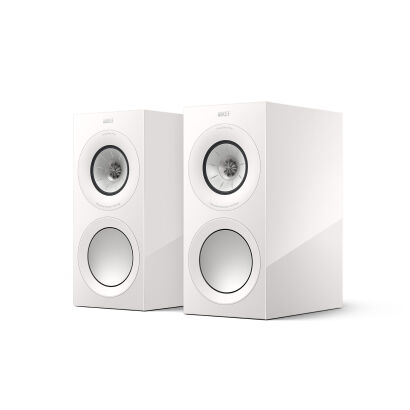 KEF R3 Meta white gloss kolumna podstawkowa