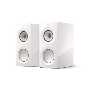 KEF R3 Meta white gloss podstawkowa kolumna