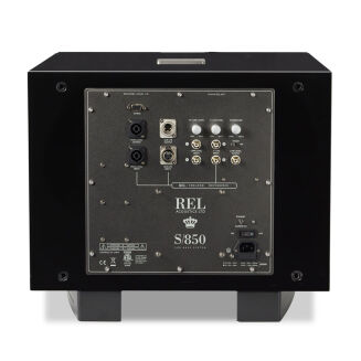 REL S850 czarny HGL subwoofer - 4