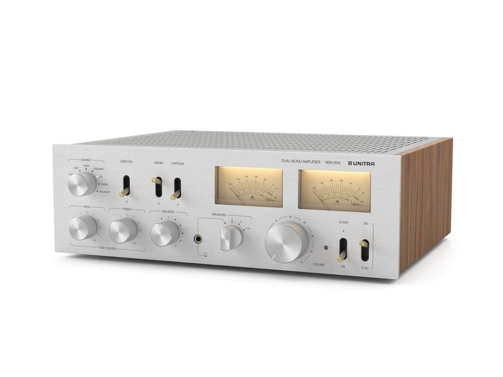 UNITRA WSH-805 Classic Edition srebrny wzmacniacz