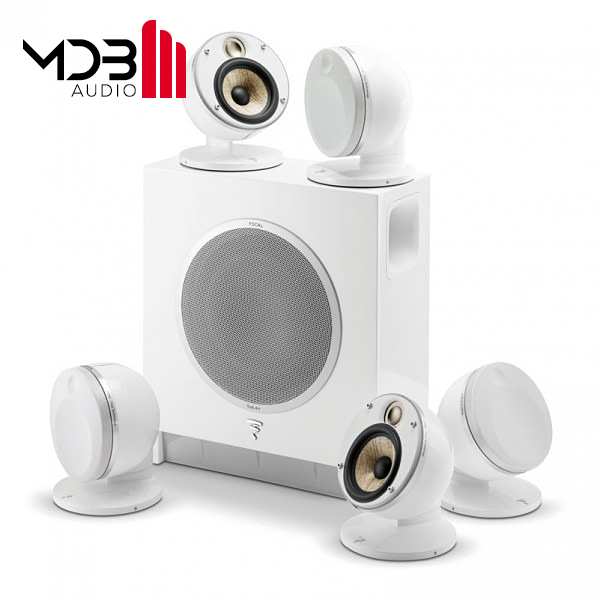 Focal Dome Flax 5.1 diamond white zestaw głośników