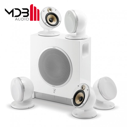 Focal Dome Flax 5.1 diamond white zestaw głośników