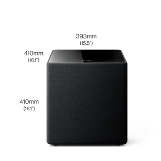 KEF Kube 12 MIE black subwoofer - 2