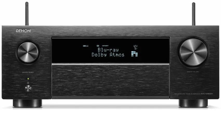Denon AVCX4800 H czarny amplituner kina