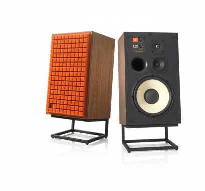 JBL L100 MK2 Classic kolumna podstawkowa z pomarańczową maskownicą