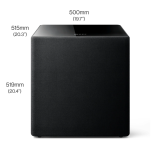 KEF Kube 15 MIE black subwoofer - 2