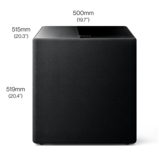 KEF Kube 15 MIE black subwoofer - 2