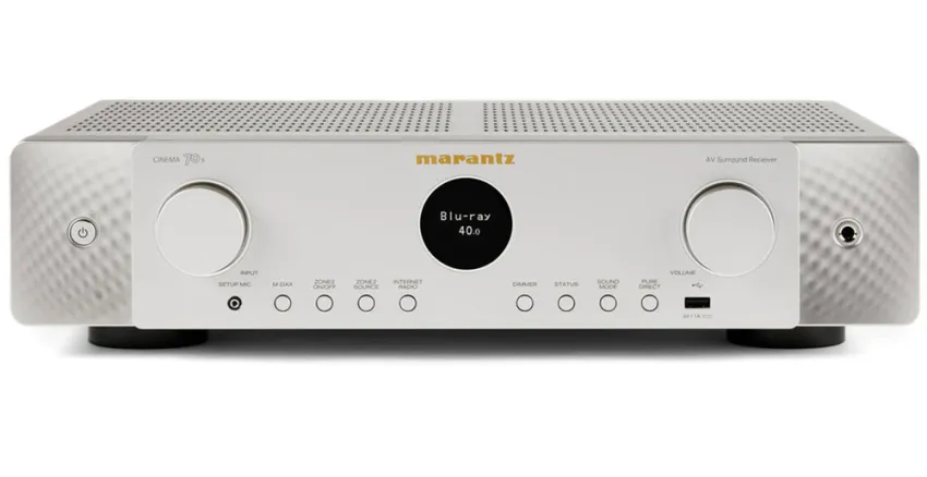 Marantz Cinema 70 srebrno-złoty amplituner kina
