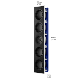 KEF Ci5120QLM-THX głośnik instalacyjny ścienny - 2