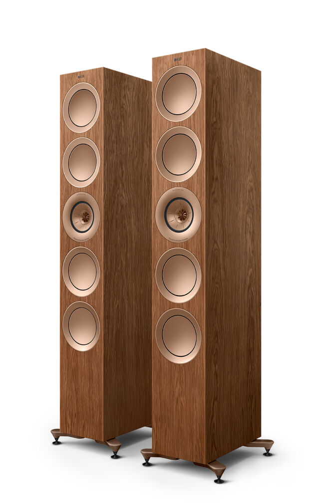 KEF R11 Meta walnut kolumna podłogowa