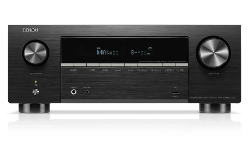 Denon AVR-X2900H DAB czarny amplituner kina
