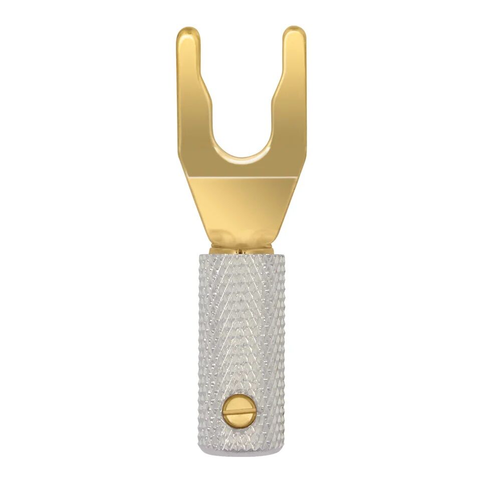 Wireworld UNI-Term Gold Spade wtyk skręcany