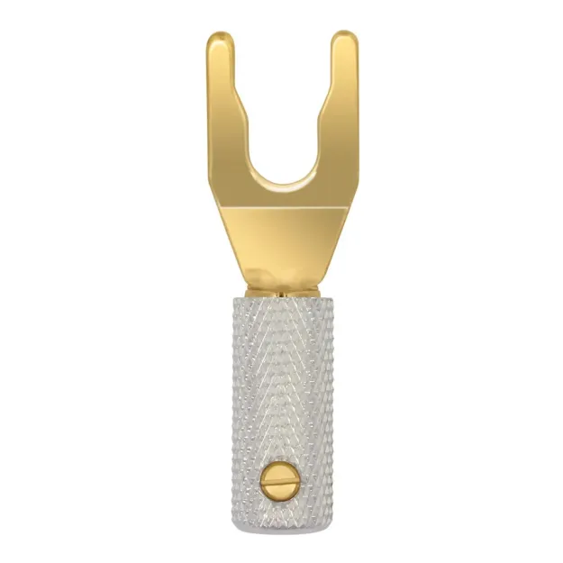 Wireworld UNI-Term Gold Spade wtyk skręcany