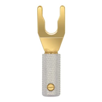 Wireworld UNI-Term Gold Spade wtyk skręcany